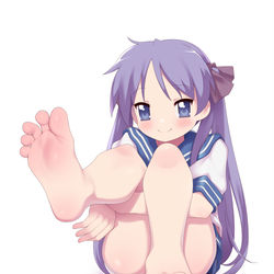 This is a pixiv picture whose title is 【コミッション】柊かがみ.
