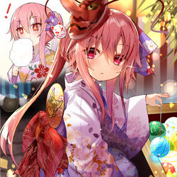This is a pixiv picture whose title is これは祭りを堪能している表情…！.