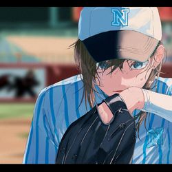 This is a pixiv picture whose title is にじ高エース.