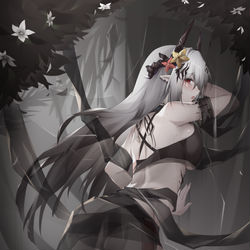 This is a pixiv picture whose title is 泥岩.