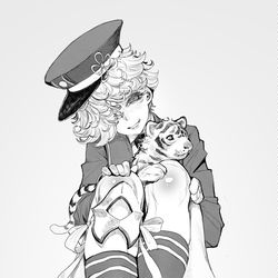 This is a pixiv picture whose title is 五虎退.