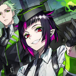 This is a pixiv picture whose title is ディアソムニア寮.