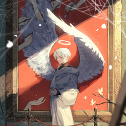 This is a pixiv picture whose title is 創作.