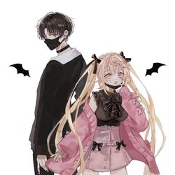 This is a pixiv picture whose title is ヴァンパイア夢星家.