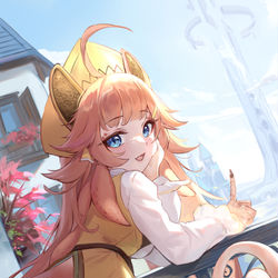 This is a pixiv picture whose title is 爪娃諾.