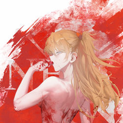 This is a pixiv picture whose title is アスカ.