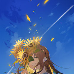 This is a pixiv picture whose title is 2021.