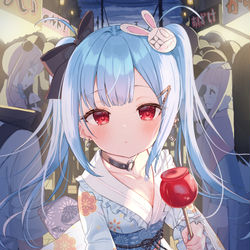This is a pixiv picture whose title is はなすなよ.