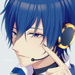 This is a pixiv picture whose title is ここ最近のKAITO.