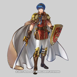 This is a pixiv picture whose title is ファイアーエムブレム ヒーローズ/ 光の王子 マルス.