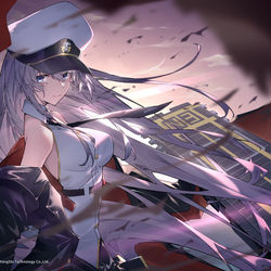 This is a pixiv picture whose title is 【アズールレーン】エンタープライズ.