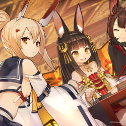 This is a pixiv picture whose title is 長門のお勉強会.