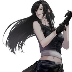 This is a pixiv picture whose title is FF7ACティファ.