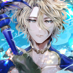 This is a pixiv picture whose title is 海の神.