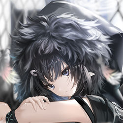 This is a pixiv picture whose title is La Pluma.