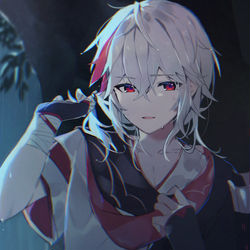 This is a pixiv picture whose title is 雨宿り.