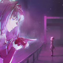 This is a pixiv picture whose title is You look lonely without TIME.