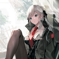 This is a pixiv picture whose title is 休息.