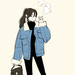 This is a pixiv picture whose title is 無題.