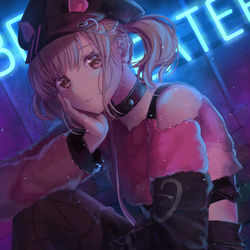 This is a pixiv picture whose title is 「飽く迄踊ってたいだけ」.