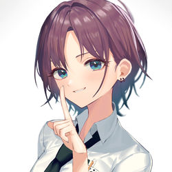 This is a pixiv picture whose title is 浅倉透.