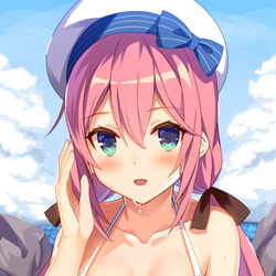 This is a pixiv picture whose title is 「ここならボクと二人っきりだね…♡」.