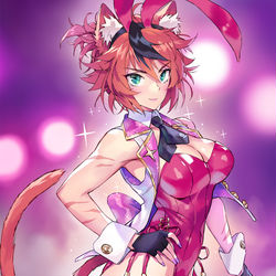 This is a pixiv picture whose title is バニー.