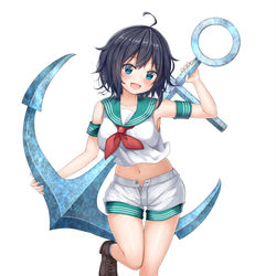 This is a pixiv picture whose title is 大剣にあらず.