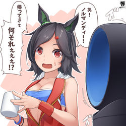 This is a pixiv picture whose title is 帰ってきたノルマンディー.