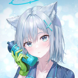 This is a pixiv picture whose title is シロコ.