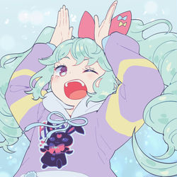 This is a pixiv picture whose title is あまりちゃん.