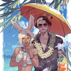 This is a pixiv picture whose title is FF14+エメ光 まとめ.