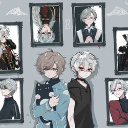 This is a pixiv picture whose title is 絵チャlog.