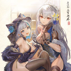 This is a pixiv picture whose title is 年贺.