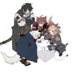 This is a pixiv picture whose title is 工地新人超厉害.