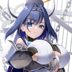 This is a pixiv picture whose title is Ouro Kronii.