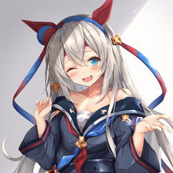 This is a pixiv picture whose title is タマモクロスちゃん.