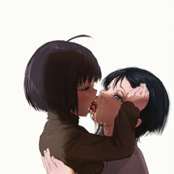 This is a pixiv picture whose title is まき×6百合.