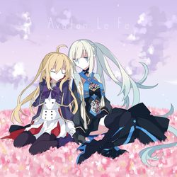 This is a pixiv picture whose title is 楽園の妖精.