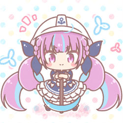 This is a pixiv picture whose title is AKUKIN建設あくあ社長⚓.