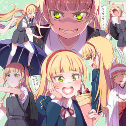 This is a pixiv picture whose title is 💫平安名すみれちゃん表情集.