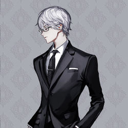 This is a pixiv picture whose title is Suit.