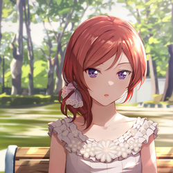 This is a pixiv picture whose title is 綺麗な人と目が合った.