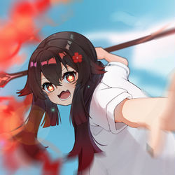 This is a pixiv picture whose title is 不要看不起月卡枪啊Kora╰（‵□′）╯.