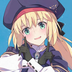 This is a pixiv picture whose title is お笑い芸人のネタをやろうとして恥ずかしくなったキャストリア.