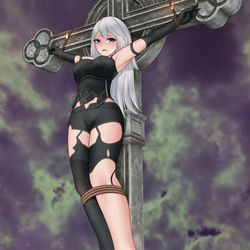 This is a pixiv picture whose title is 委託絵.