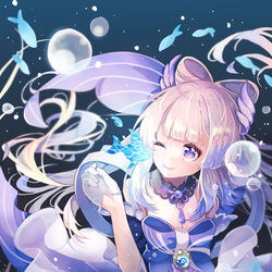 This is a pixiv picture whose title is 珊瑚宮心海.