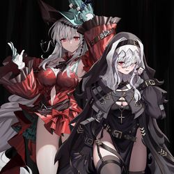 This is a pixiv picture whose title is 蒂蒂&幽靈鯊.