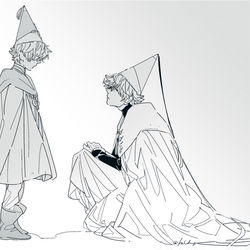 This is a pixiv picture whose title is 所為.