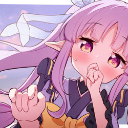 This is a pixiv picture whose title is 😳.